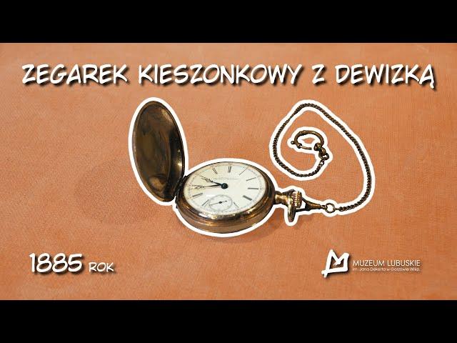 Zegarek kieszonkowy z dewizką, 1885 rok | A jednak działa! 77