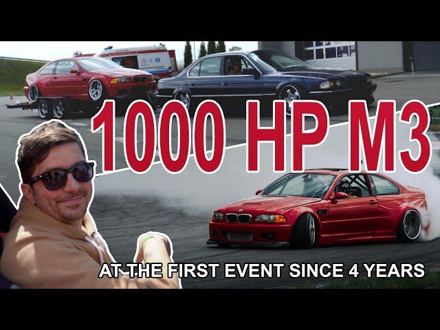 1000HP M3 AT THE FIRST EVENT SINCE 4 YEARS