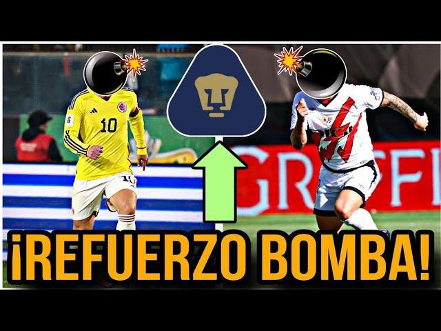 DE LUJOJAMES RODRIGUEZ REFUERZO de PUMAS? | LLEGARÍA A PUMAS |  REFUERZOS PUMAS 2024