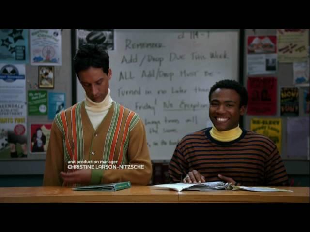 Community - Troy and Abed Do Bert and Ernie