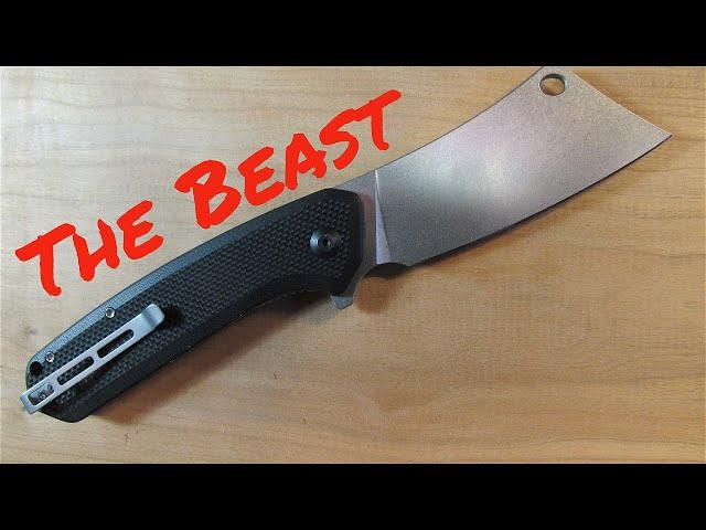 CIVIVI MASTODON Flipper CLEAVER Pocket KNIFE Unbox First Look