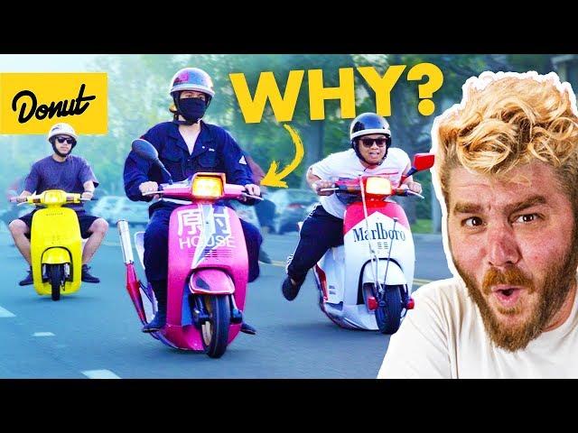 The Bizarre Japanese Scooter Gang You Never Knew Existed | Bumper 2 Bumper