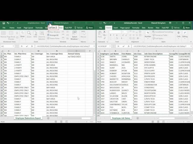Excel VLOOKUP With Multiple Workbooks