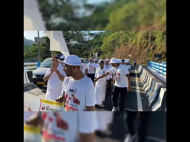 Day 3rd Walkathon Kootupuzha to Virajpet II AIKMCC BANGALORE I SHIHAB THANGAL CENTRE FOR HUMANITY II