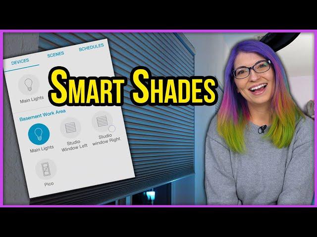 Blackout Smart Shades For My YouTube Studio! | Serena Honeycomb Smart Shades By Lutron