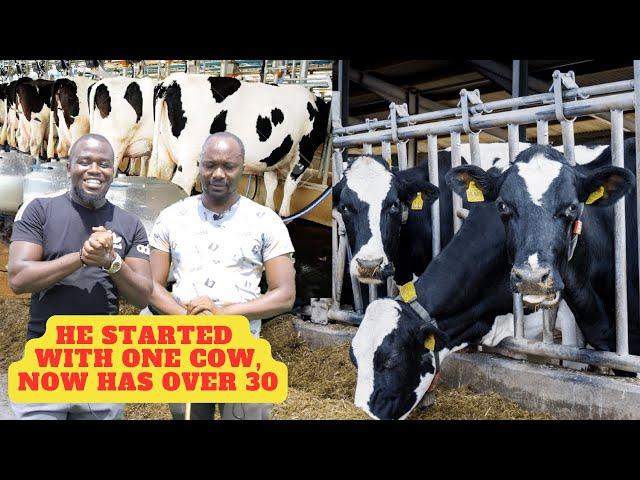 He Started With One COW and Now Has Over 30 Producing 10000 Litres Of Milk Per Month