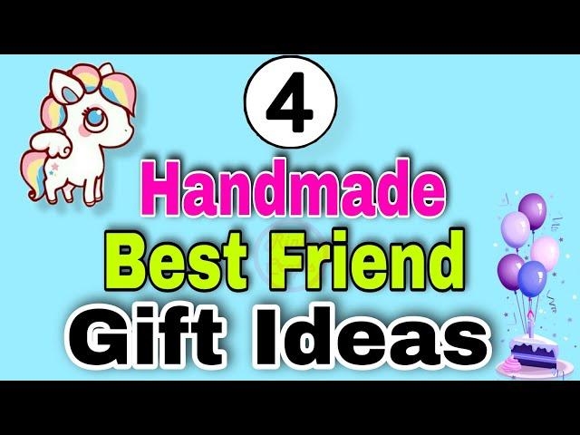 4 Handmade Best Friend Birthday Gift Ideas / Friend Birthday Gift Ideas / Birthday Gift Ideas