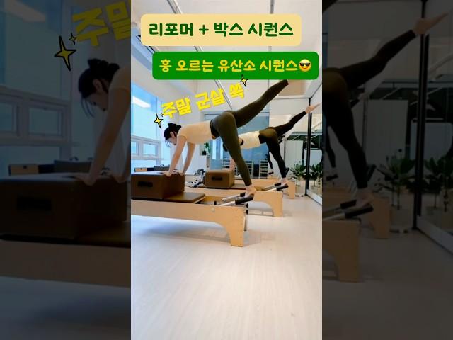 리포머 필라테스 | 코어와 유산소 둘다 잡은 재미있는 시퀀스 빨리보기 | 주말 붓기, 군살 쏙 삭제! | 풀시퀀스 곧 업로드 예정