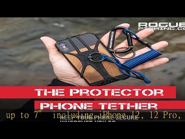 Rogue Fishing Co. The Protector Phone Tether | Use As Cell Phone Lanyard | Hiking/Boating/Kayak Tet