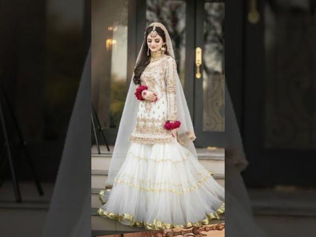 White Nikkah Dresses | Nikkah Dress Ideas 2022