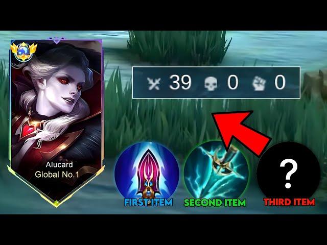 FINALLY!! 37+ KILLS ALUCARD NEW BROKEN BUILD IS FINALLY HERE!!! (pls abuse this build)