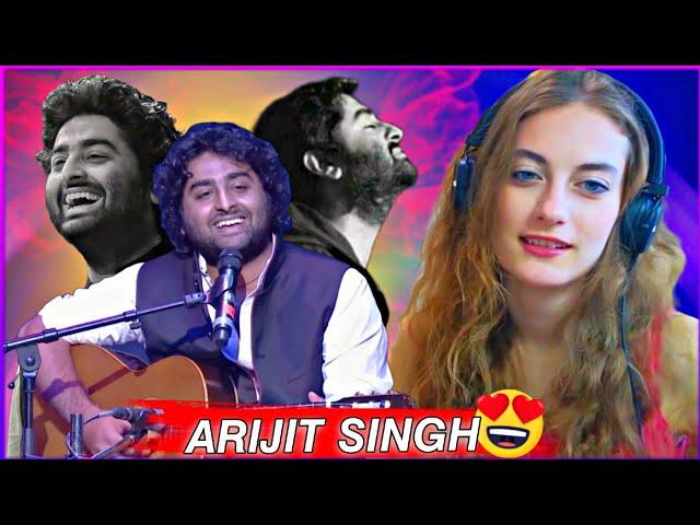 Tum hi ho ️ Arijit Singh live performance Reaction by Russian Girl