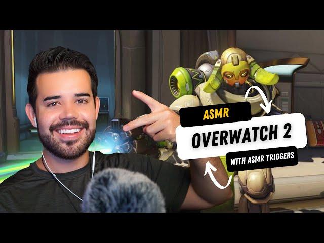 ASMR GAMING | OVERWATCH 2 ( Layered ASMR Trigger Sounds for Sleep )