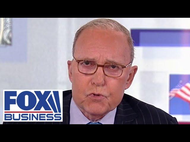 Larry Kudlow: Kamala Harris is absolutely desperate