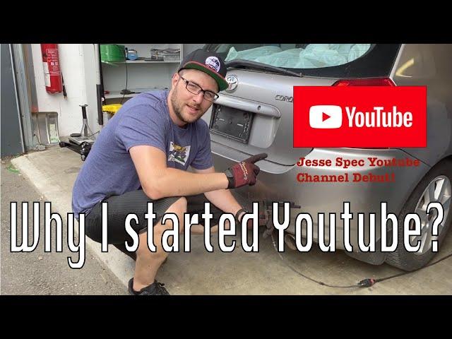 Jesse Spec Youtube Channel Debut! What is this channel about?