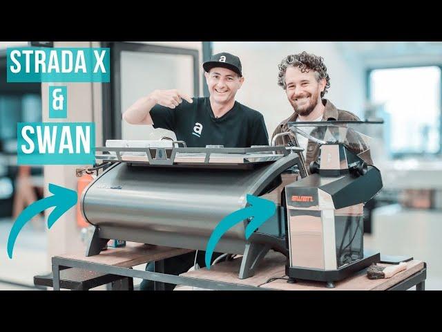 La Marzocco's New Strada X & Swan Coffee Grinder (Full Overview)