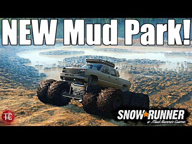 SnowRunner: Sling Valley MUD PARK! MUDDING PARADISE!!