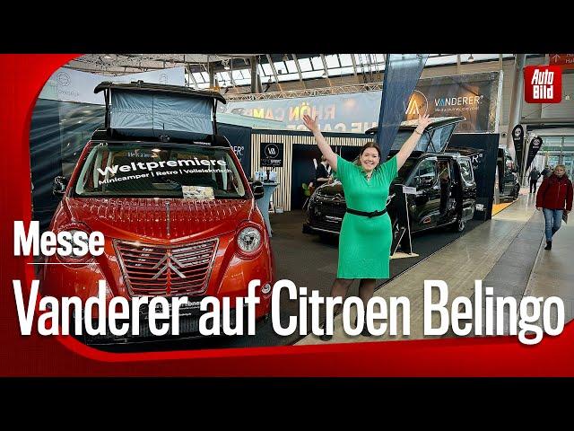 Vanderer auf Citroën Berlingo Basis (2024) | Nutzt jeden Zentimeter | Vorstellung mit Jenny Zeume