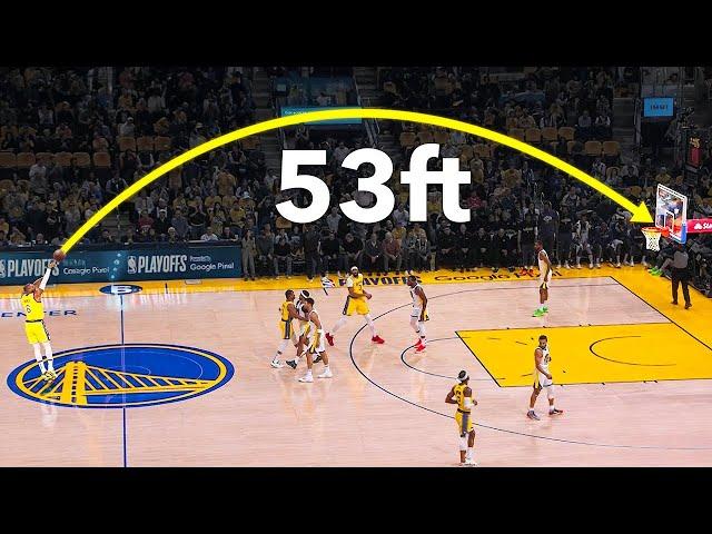 Long Distance NBA Shots From Level 1 to 100