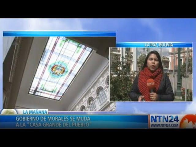 Inauguran nuevo Palacio de Gobierno de Bolivia