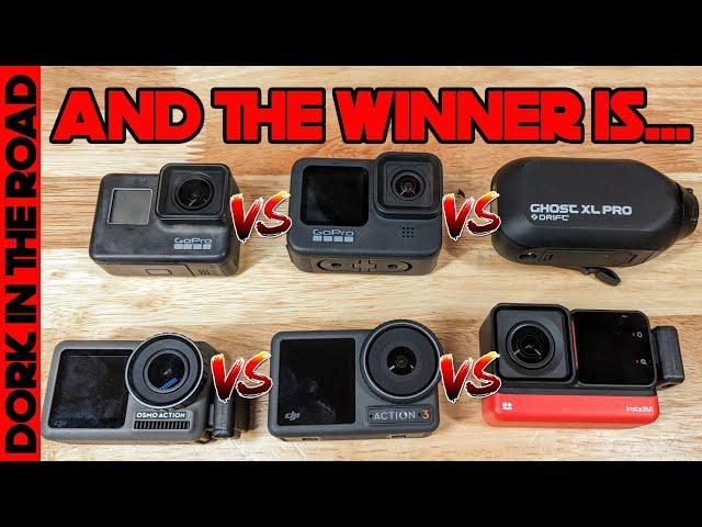 Which is the BEST Motorcycle Action Camera?  I Tried Them All...