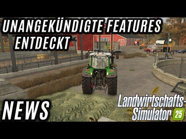 LS25  - Unangekündigte Features entdeckt!