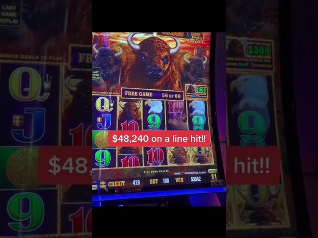 Epic comeback with exactly $420 left… #slots #casino #jackpot #slotwins