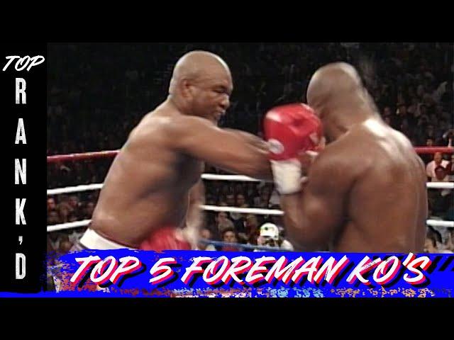 Top 5 George Foreman Knockouts | Big George Foreman Now Playing Exclusively in Movie Theaters