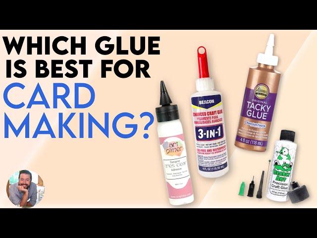 Which Glue is Best for Cards? | Cardmaking glue review | best papercraft glues