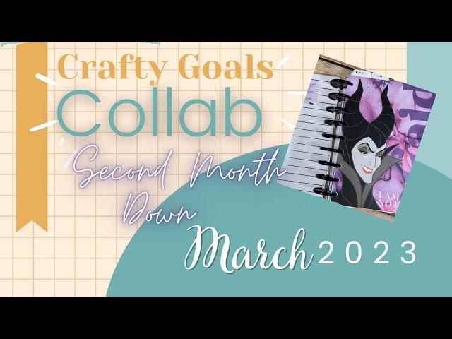 How did my February go???  #craftygoals2023