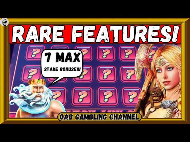 RARE SLOT BONUSES! Oceanus Rising, Valkyrie Fire, Quick Hit & Lots More!