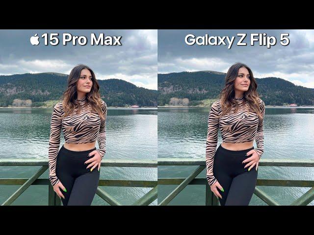 iPhone 15 Pro Max VS Galaxy Z Flip 5 Camera Test Comparison