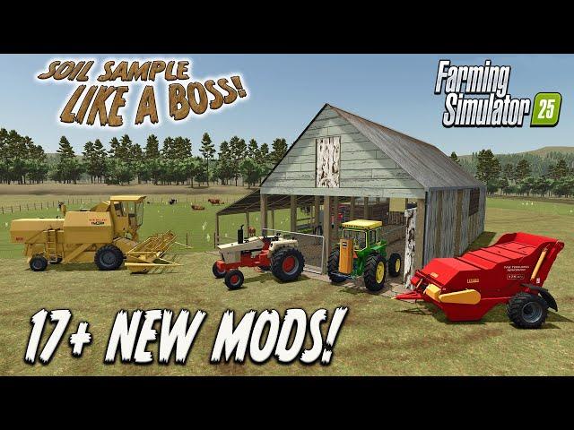 SOIL SAMPLE LIKE A BOSS!! 17+ NEW MODS & PACKS! ON FARMING SIMULATOR 25 | PS5 (Review) 17th June 25.