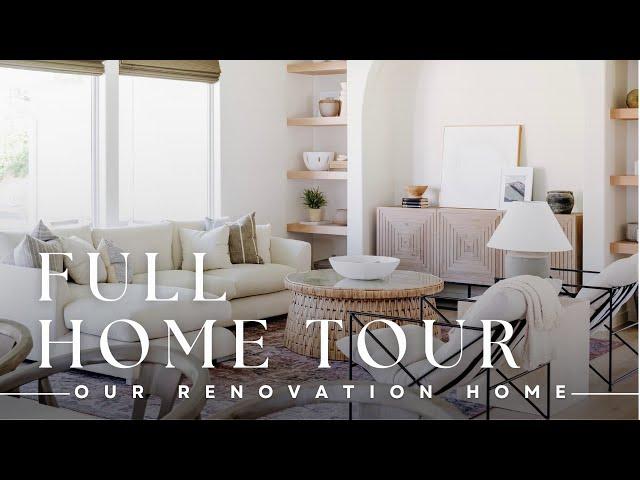 Full HOUSE TOUR!! Our COMPLETELY DECORATED Renovation Home!!