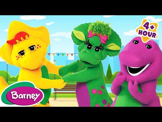 You Can Count on Me! | Friendship for Kids | NEW COMPILATION Barney the Dinosaur