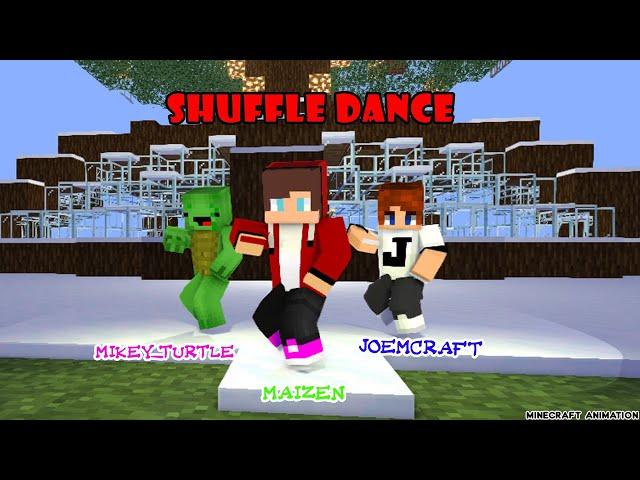 SHUFFLE DANCE | MAIZEN, MIKEY_TURTLE & JOEMCRAFT - Minecraft Animation