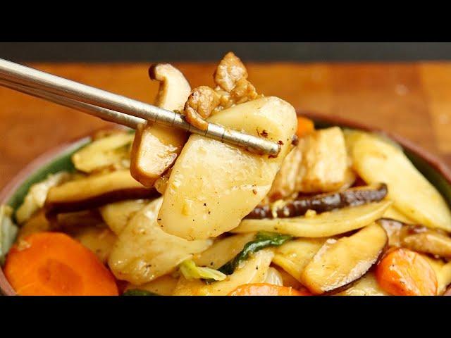 Shanghainese Stir-Fried Rice Cakes
