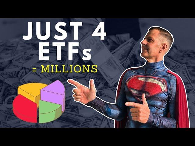 Best 4 ETFs to make you VERY RICH (Simple Investing in 2024)