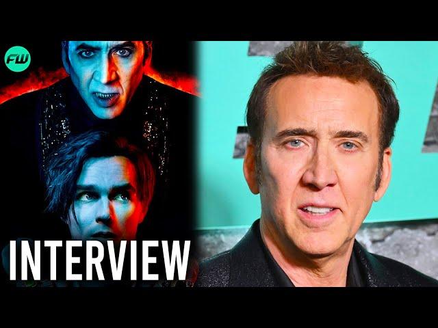 Nicolas Cage Talks Renfield, Pet Pigs, & More | FandomWire Interview