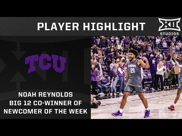 Noah Reynolds Co-Newcomer of the Week | 2024-25 Big 12 Men’s Basketball