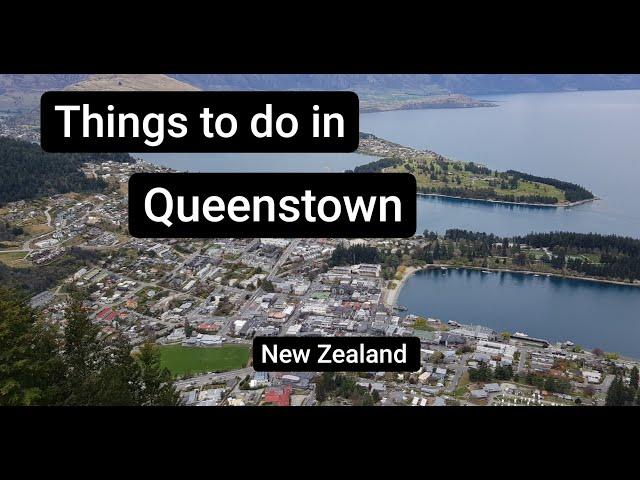 TOP THINGS TO DO IN QUEENSTOWN NEW ZEALAND | Adventure Activities on the South Island| Travel VLOG