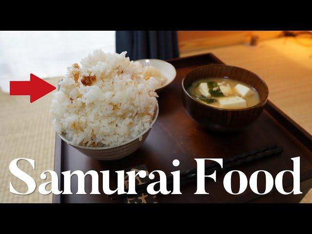 What Samurai（Japanese）ate in the Edo period!?【Completely recreate meals】