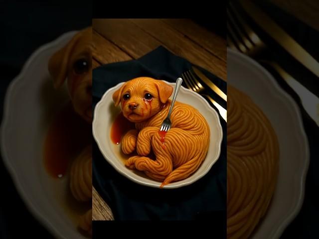 Let's Eat Pasta Dog's  AI Spaghetti Baby Inside Screaming Pudding Tunnel Collapse