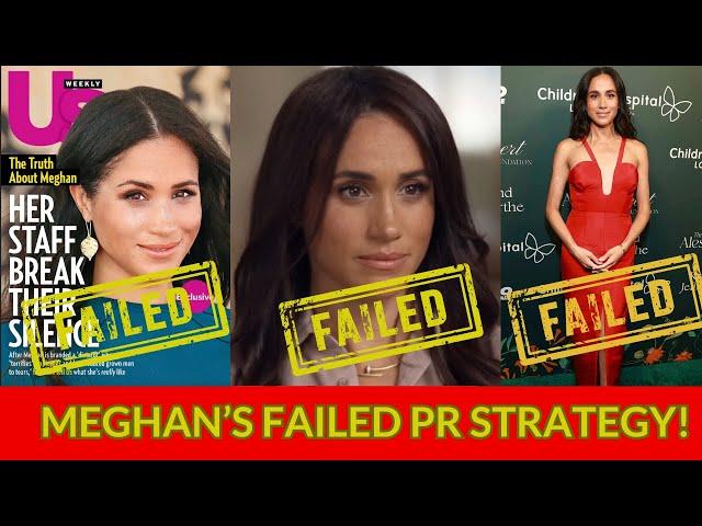 Meghan Markle’s Disastrous PR Strategy Fails To Save Damaged Reputation Amid Bullying  Allegations!