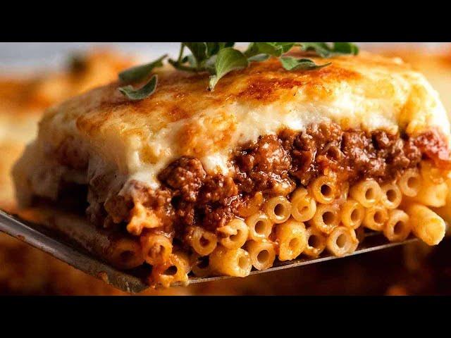 Pastitsio - Greek pasta bake