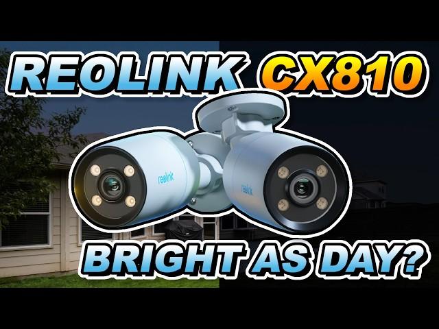 Reolink CX810. Is it really "Stunning" Full Color Night Vision?