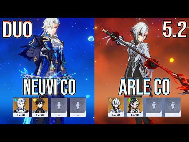 Duo Neuvillette C0 & Arlecchin0 C0 Spiral Abyss Floor 12 Genshin Impact