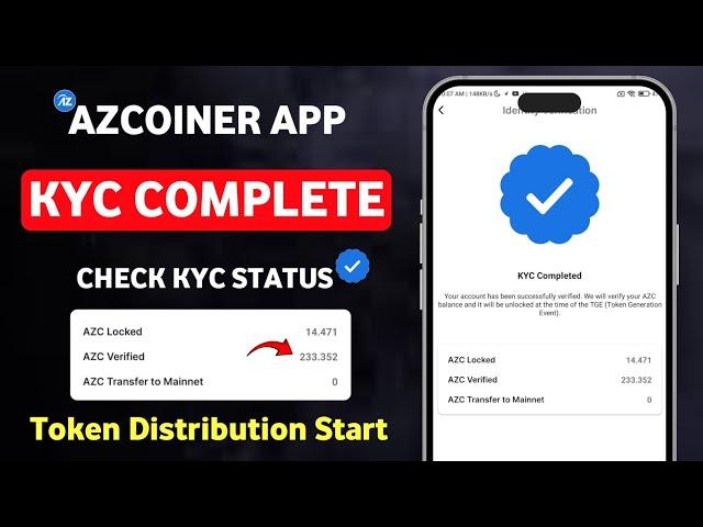 AZ Coin Kyc Update | AZ Coiner Point Unlock | AZ Coiner Check Kyc Update | Az Coiner Listing Update