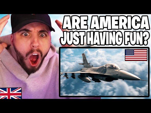 Brit Reacts to When F-16 Falcons Ate Hawks for Breakfast