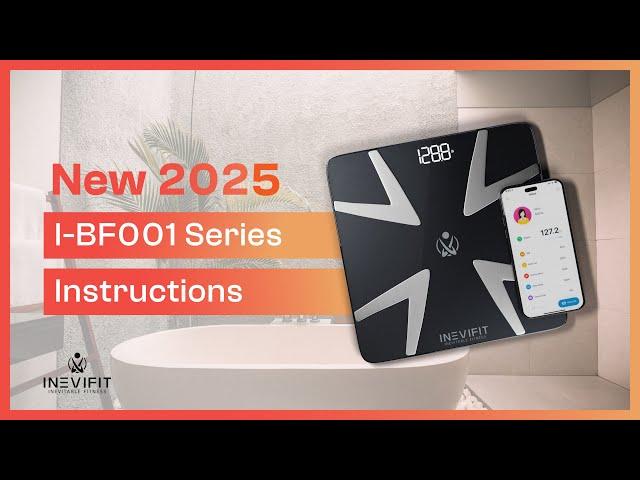 INEVIFIT Smart Scale I-BF001 Series Instructions